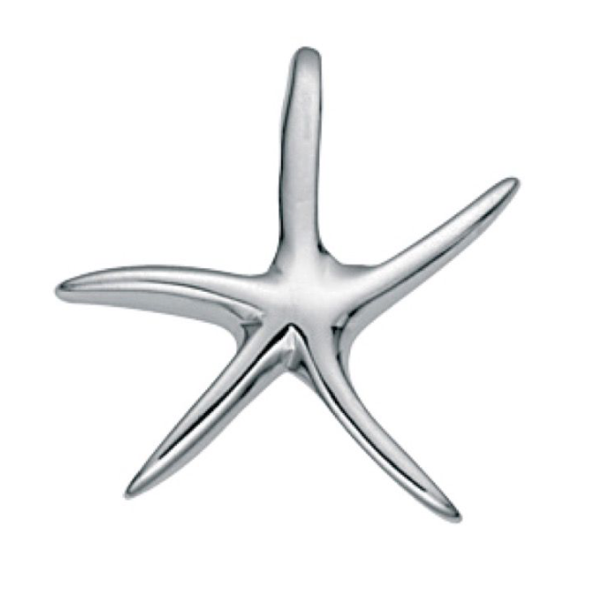 Silver Starfish Necklace