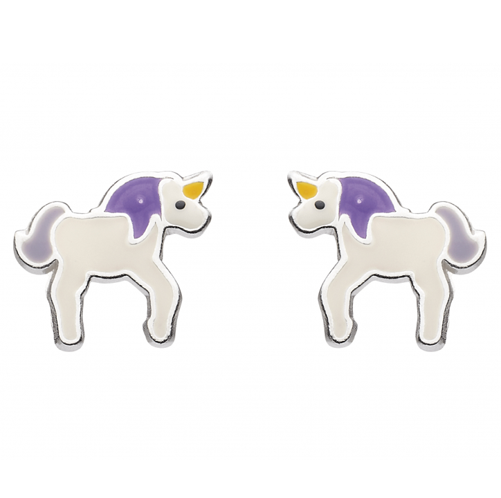 Dew Unicorn Stud Earrings