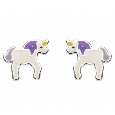 Dew Unicorn Stud Earrings