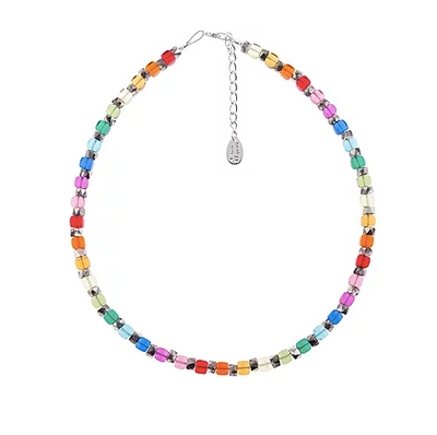 Carrie Elspeth Rainbow Sparkle Necklace
