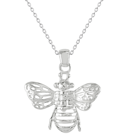 Dew Bee with Moving Wings Pendant