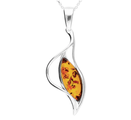 Marquis Amber Pendant