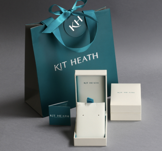 Kit Heath Desire Love Duet Heart Necklace