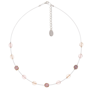 Carrie Elspeth Bohemian Pink Necklace