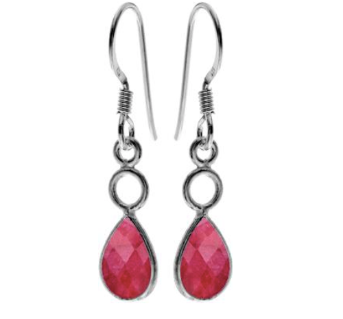 Felicity Ruby Drop Earrings