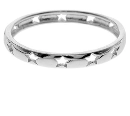 Cute Stars Stacking Ring