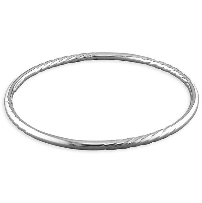 Twist Pattern Bangle