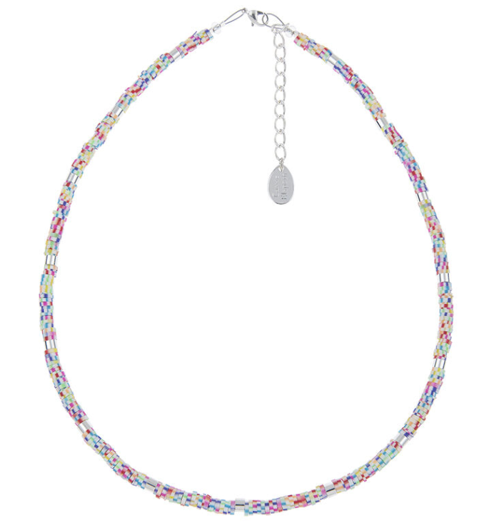 Carrie Elspeth Mini Myriad Rainbow Necklace