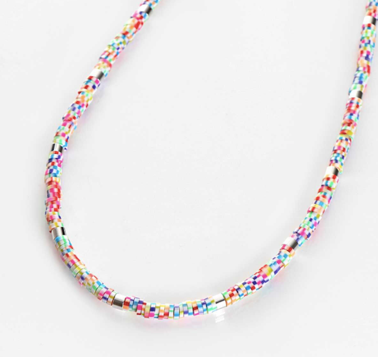 Carrie Elspeth Mini Myriad Rainbow Necklace