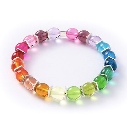 Carrie Elspeth Rainbow Globes Bracelet