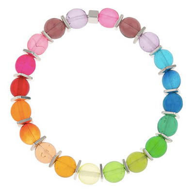 Carrie Elspeth Rainbow Globes Bracelet