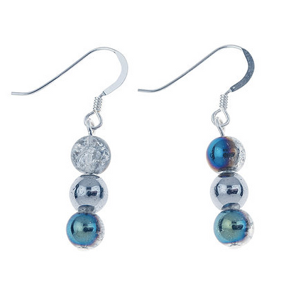 Carrie Elspeth Glitterball Drop Earrings