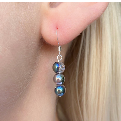 Carrie Elspeth Glitterball Drop Earrings