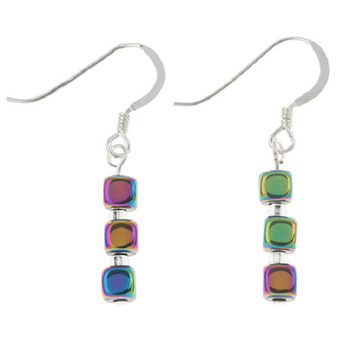 Carrie Elspeth Spectrum Rainbow Drop Earrings