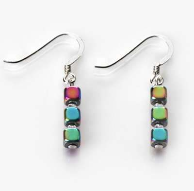 Carrie Elspeth Spectrum Rainbow Drop Earrings