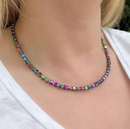 Carrie Elspeth Rainbow Spectrum Necklace