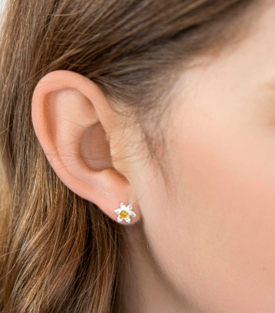 Banyan Daffodil Stud Earrings