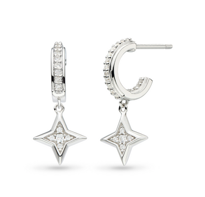 Kit Heath Revival Astoria Starburst Hoop Earrings