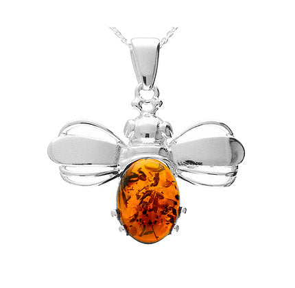 Amber Bee Pendant