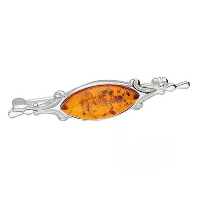 Adele Marquis Amber Brooch