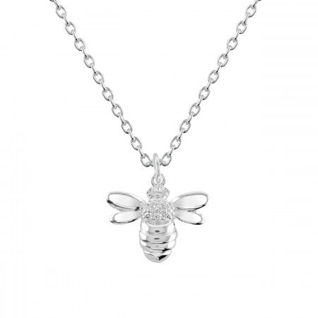 Buzzy Bee silver pendant.