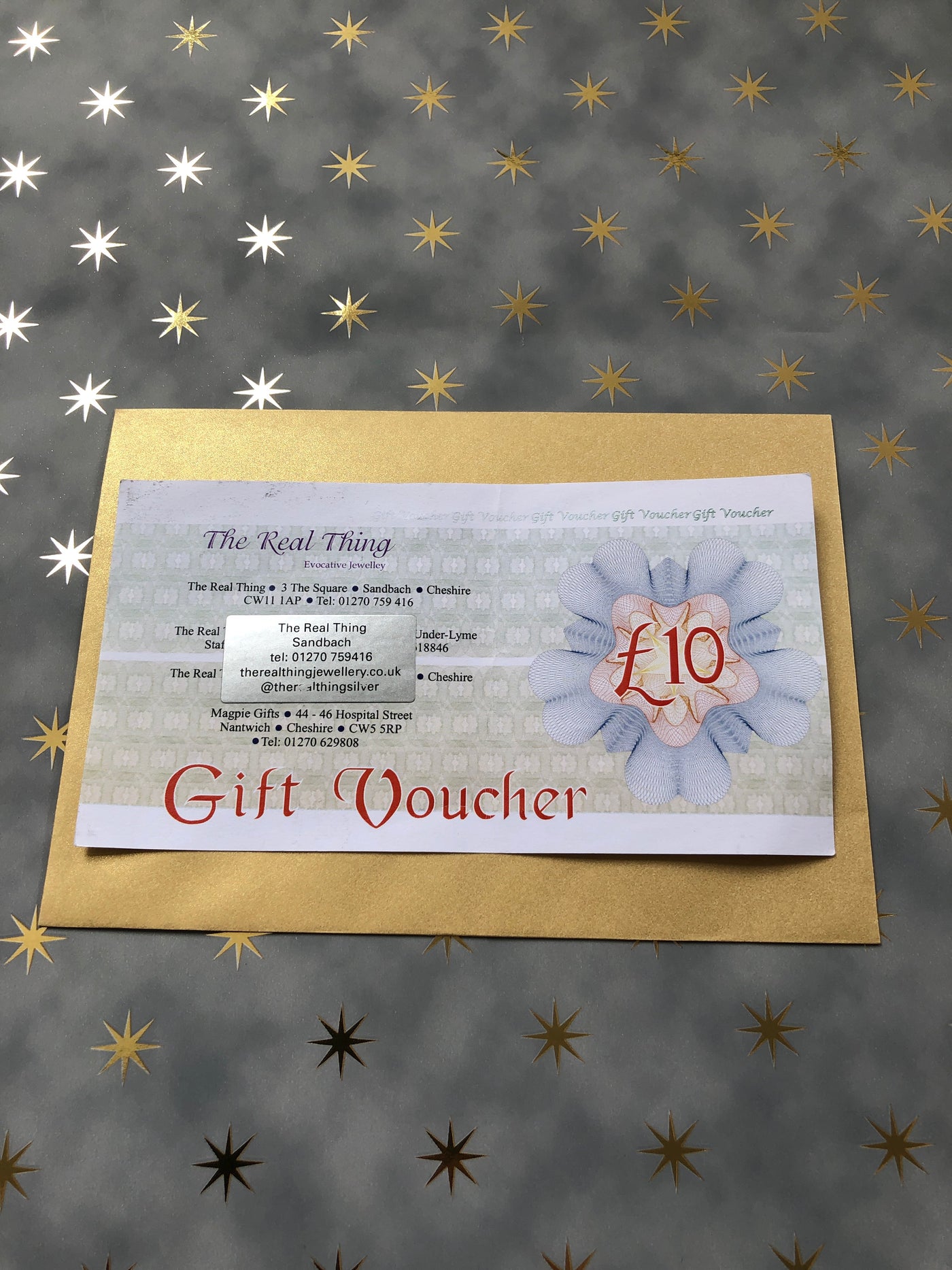 £10 Gift Voucher