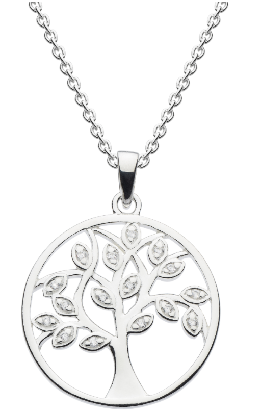 Dew CZ Tree Of Life Pendant 9813cz