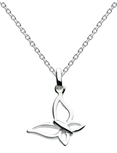 Dew Open Wing Butterfly Pendant 98078