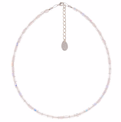 Carrie Elspeth White Bridal Bead Necklace N1544