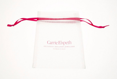 Carrie Elspeth White Bridal Bead Necklace